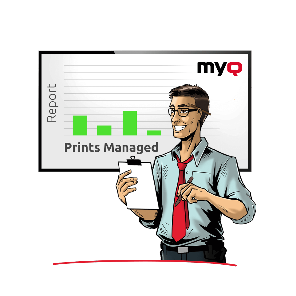 影印機解決方案_MyQ_印表機成本管理與報告