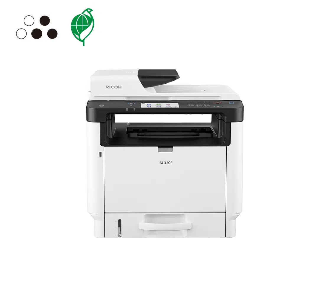 互盛39周年慶!買事務機享超值優惠,抽健康好禮 RICOH M320FB 黑白多功能事務機