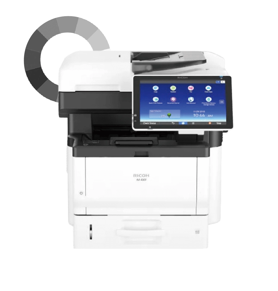 龍厚禮!下載APP享優惠,買事務機送碳粉,再享3年保固 RICOH IM 430F 黑白多功能事務機