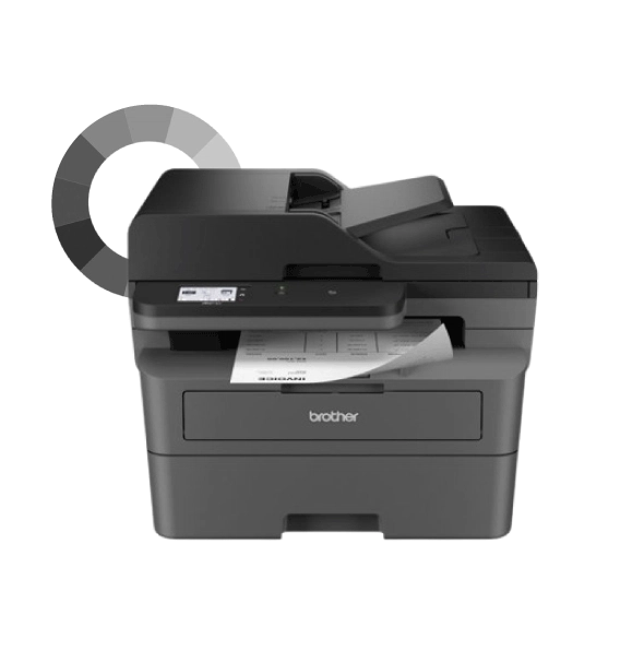 蛇來運轉.金蛇豐收!購買活動組合事務機升級3年保固,另享最高$10000折扣 BROTHER L2885DW 黑白多功能事務機