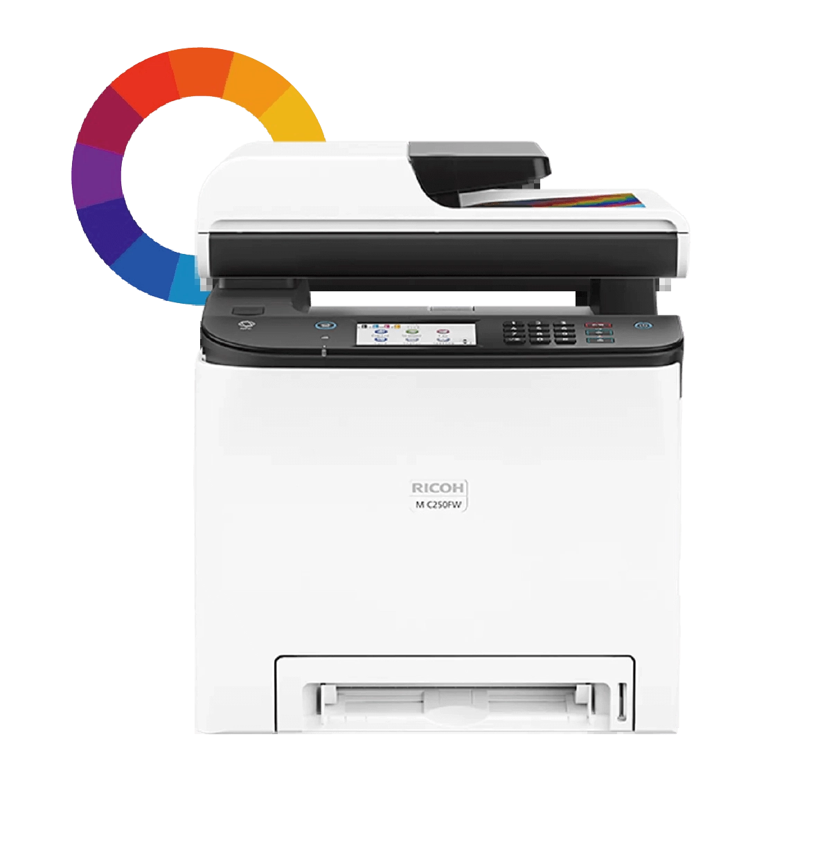 多功能事務機TOP 3!最萬用的雷射事務機推薦 RICOH M C250FWB 彩色事務機