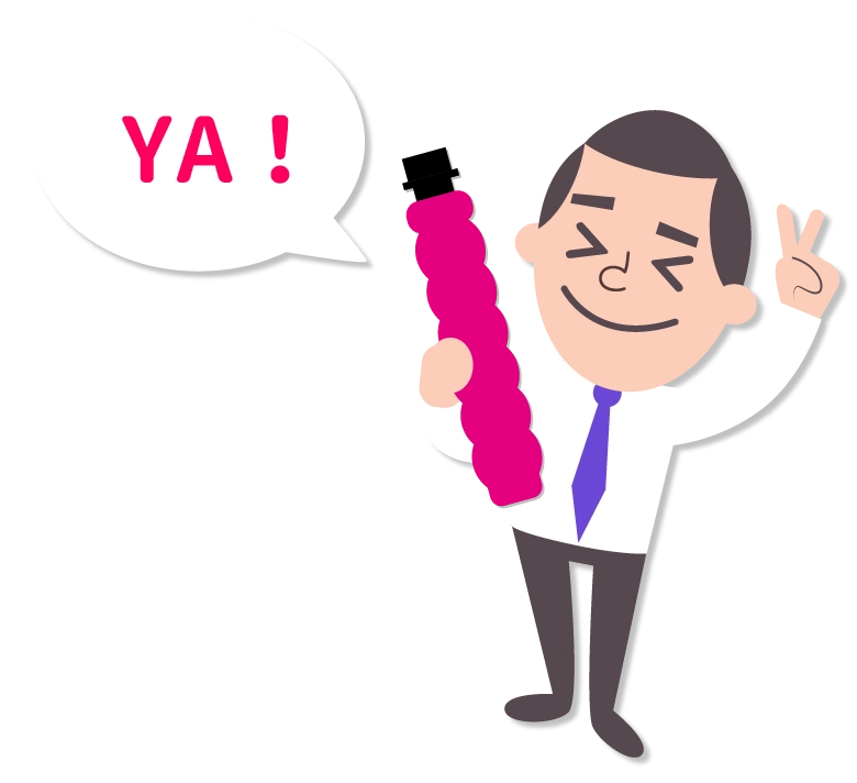 影印機如何換碳粉_更換碳粉成功_示意圖