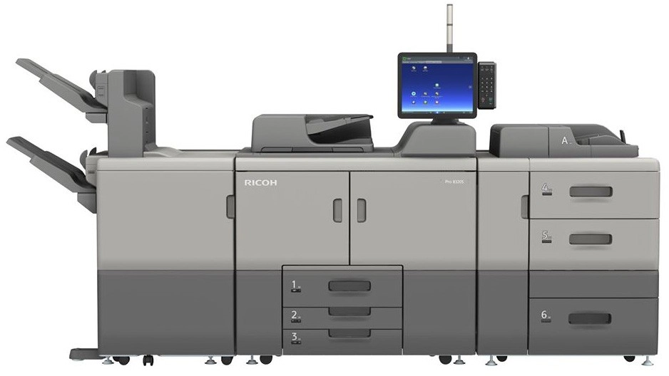 2025數位印刷機推薦|小型印刷機種類品牌及價格比較表 RICOH Pro 8300S黑白數位印刷機