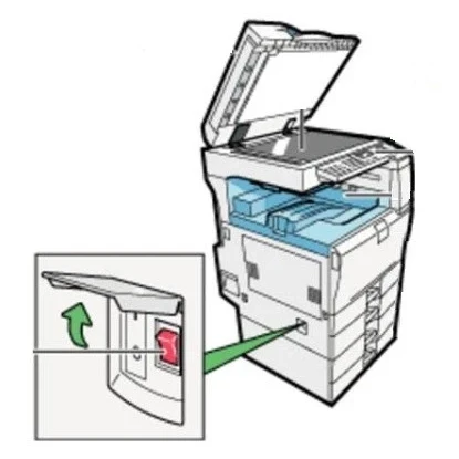 [ 設定 ] Q. 影印機的總電源/副電源開關在哪裡？