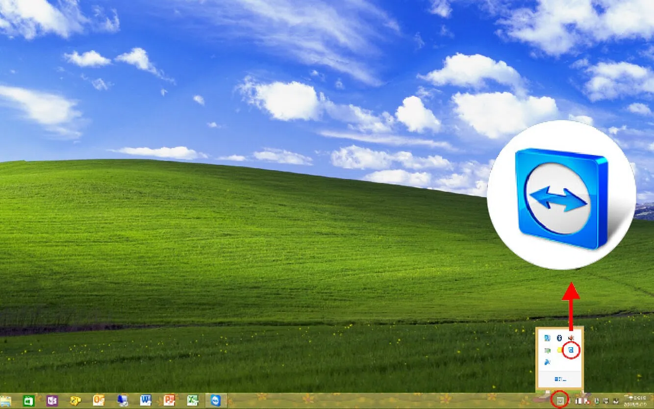 TeamViewer 安裝完成桌面