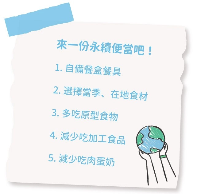 來一份「多菜無肉」的低碳永續便當吧! 永續飲食指南_ESG永續發展