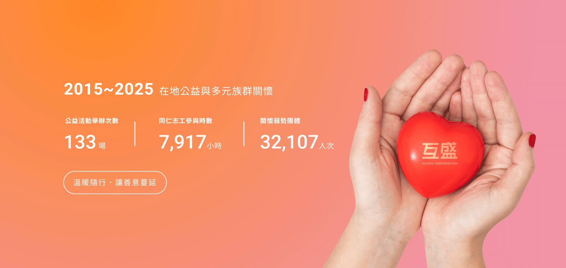 回饋社會．溫暖隨行