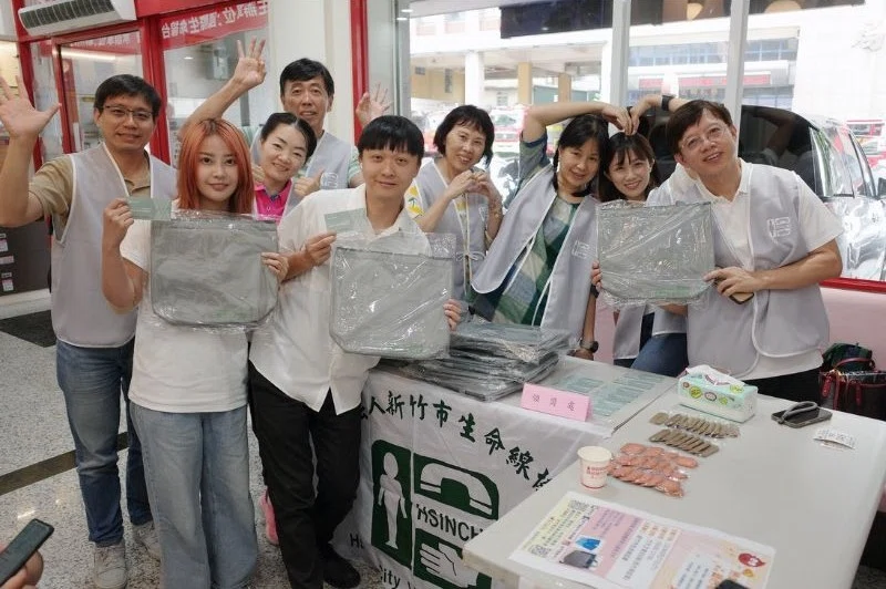 互盛南新竹｜社團法人新竹市生命線協會 X 一袋熱血，一份希望